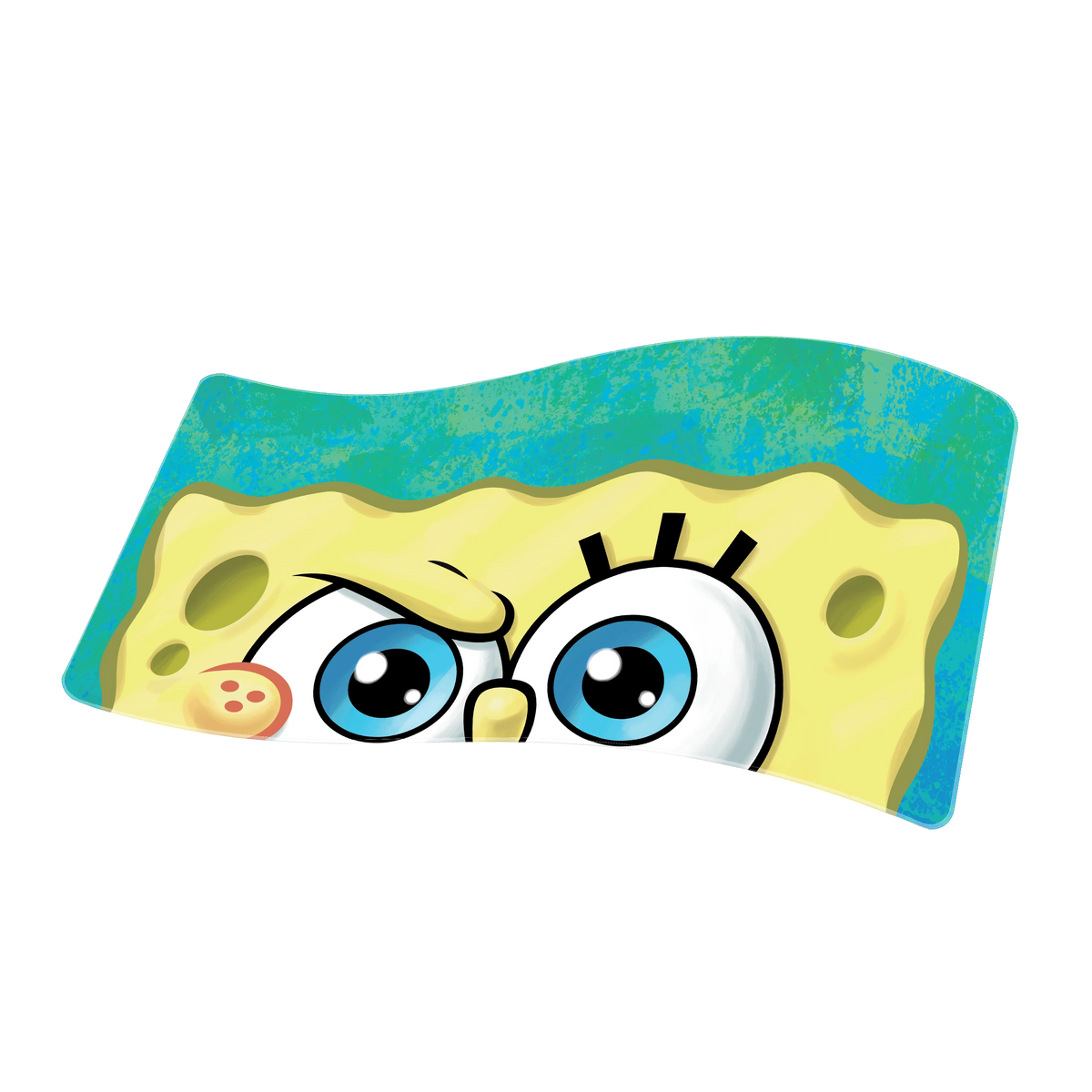 Desk Mat, Oni Deskpad SpongeBob Eyes, Non-Slip Design for Home Offices, Gaming and Daily Computer Work image 1