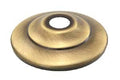 Decorative Vase, Brass Finish Caps Your CHOICE of Diameter, all for Tabletop Arrangements and Home Decor, 16 Options image 1