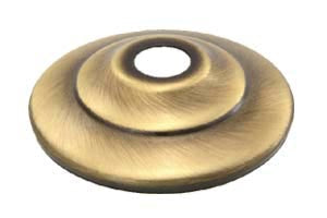 Decorative Vase, Brass Finish Caps Your CHOICE of Diameter, all for Tabletop Arrangements and Home Decor, 16 Options image 1