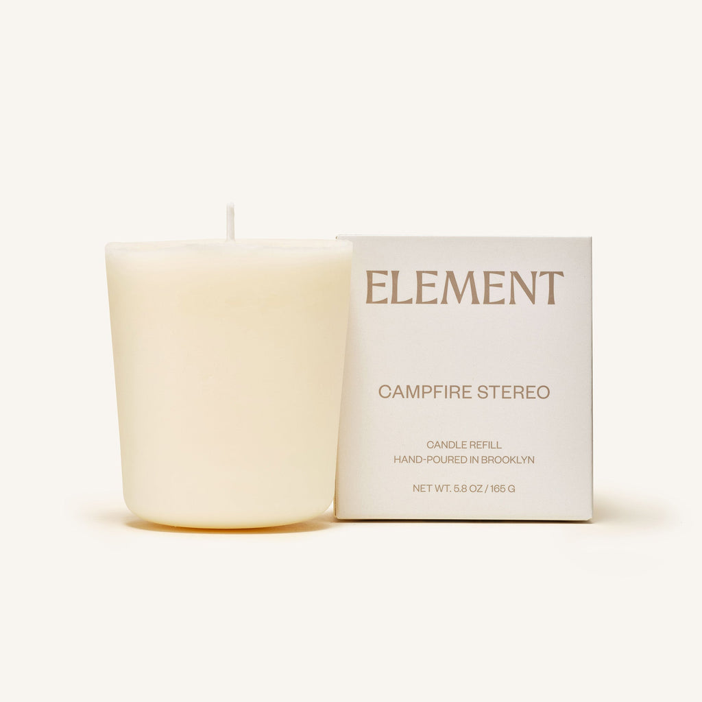 Candle Refill, Campfire Stereo for Candle Replenishment, Room Ambience and Everyday Home Fragrance image 1
