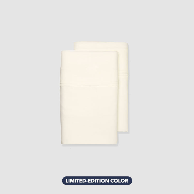 Pillowcase, Arctic Aire•MAX Morning Ivory for Everyday Bedding and Bedroom Refreshes, 2 Size Options image 1