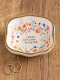 Dinnerware, Antiqued Trinket Bowl Sister for Everyday Meals and Table Settings, Designed for Family Dining, Serving and Entertaining image 1