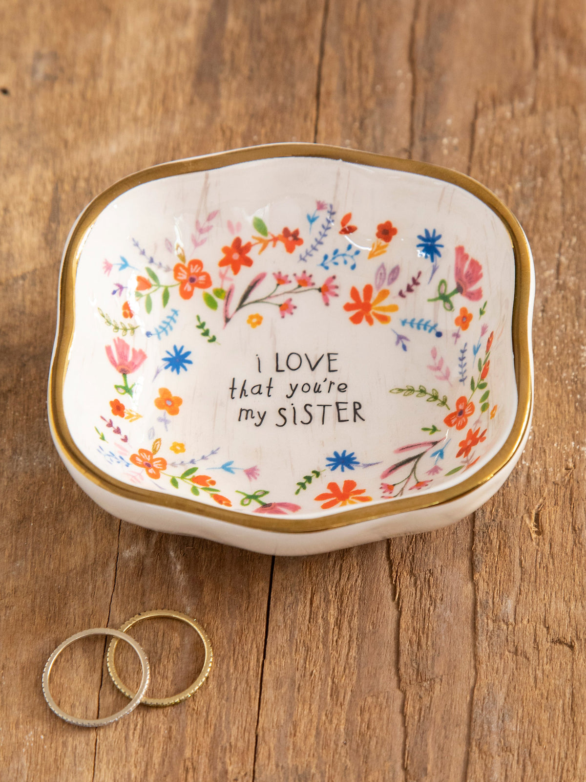 Dinnerware, Antiqued Trinket Bowl Sister for Everyday Meals and Table Settings, Designed for Family Dining, Serving and Entertaining image 1