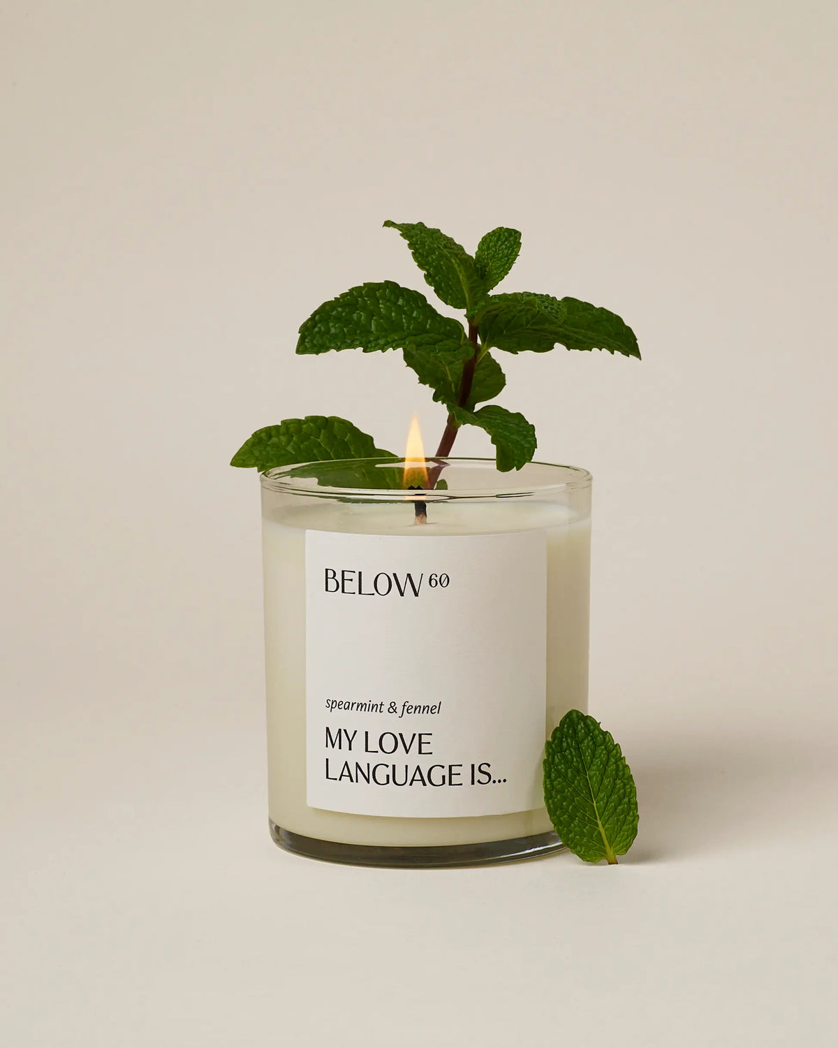 Decorative Candle, My Love Language Is... for Living Rooms, Bedrooms and Relaxing Evenings image 1