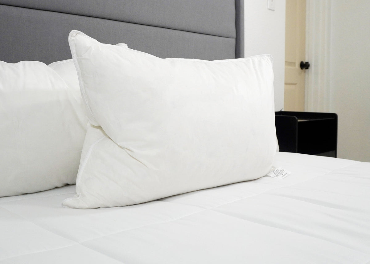 Bed Pillow, Etc. Rhapsody Wrap Feather Featured at Many, Machine-Washable Care for Everyday Sleep and Guest Room Bedding, 4 Size Options image 1