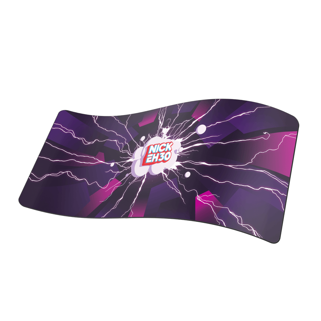 Desk Mat, Oni Deskpad Lightning Energy EHmazing Edition, Non-Slip Design for Workspaces, Desks and Everyday Productivity image 1