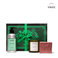 Indoor House Plant, Jasmine Damask Rose Bathroom Set for Windowsills, Home Offices and Indoor Decor image 1