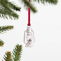 Seasonal Home Decor, Holly Homestead Ornament Solid Pewter Lantern for Holiday Displays, Shelves and Festive Rooms image 1