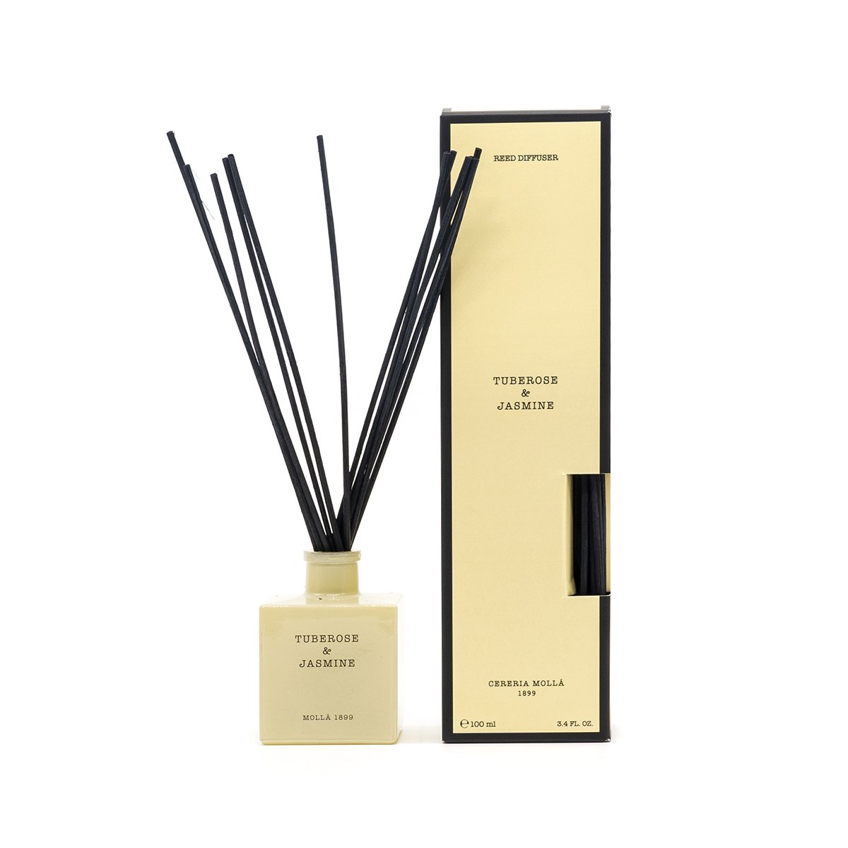 Indoor House Plant, Tuberose & Jasmine Diffuser 100ml for Windowsills, Home Offices and Indoor Decor image 1