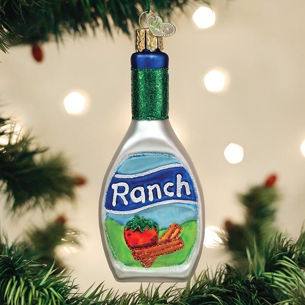 Seasonal Home Decor, Ranch Dressing Ornament for Holiday Displays, Shelves and Festive Rooms image 1