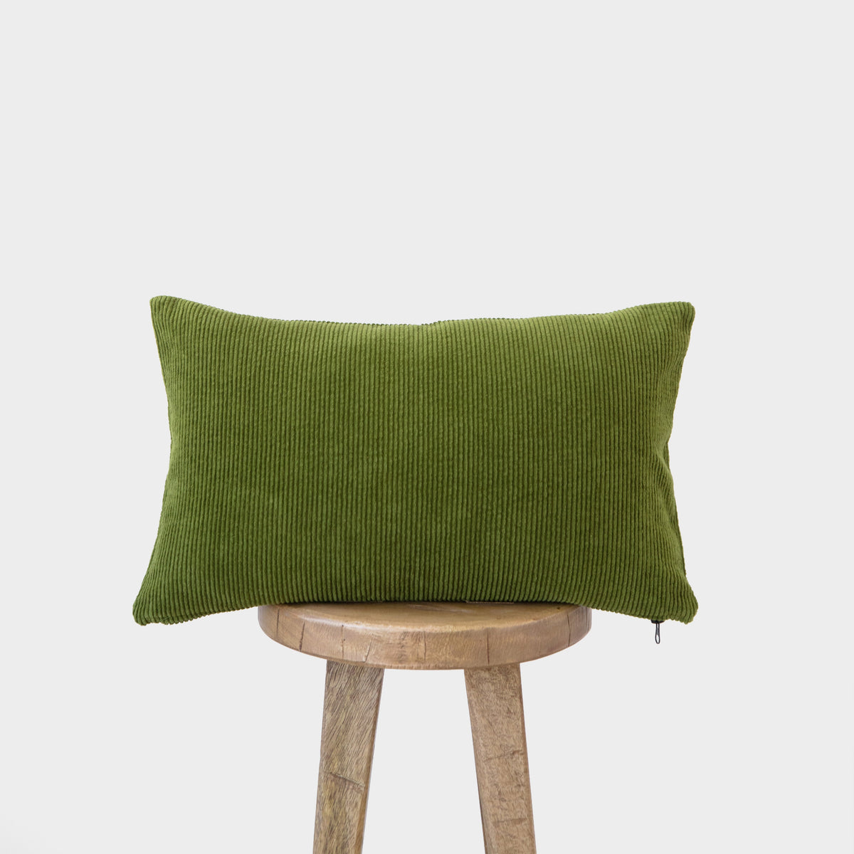 Decorative Pillow Cover, Corduroy Lumbar 12x20" (2 Colors Available), Machine-Washable Care for Sofas, Beds and Living Room Accents image 1