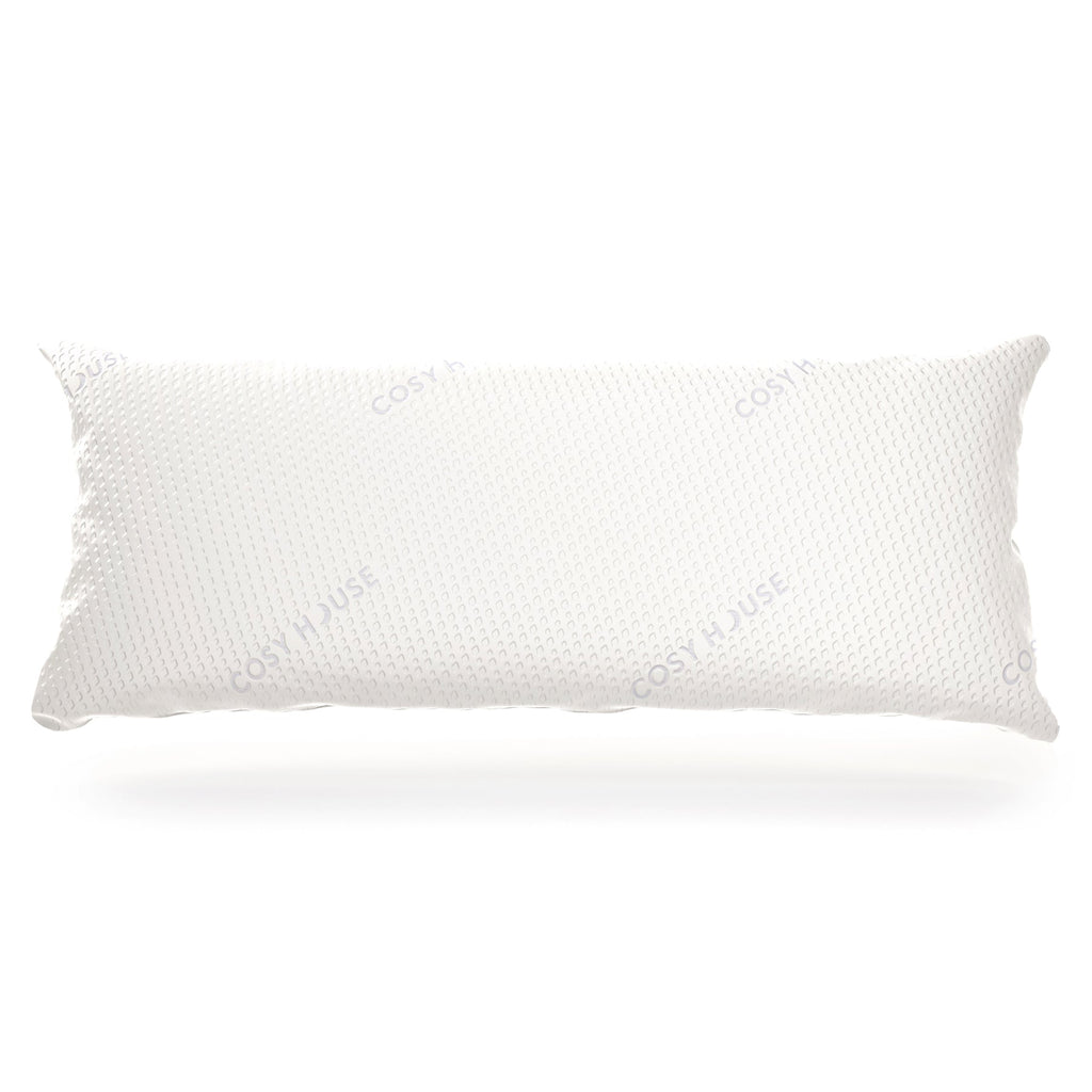 Bed Pillow, Body, Hypoallergenic Comfort for Everyday Sleep and Guest Room Bedding, Designed for Sleeping, Reading and Bedroom Comfort image 1