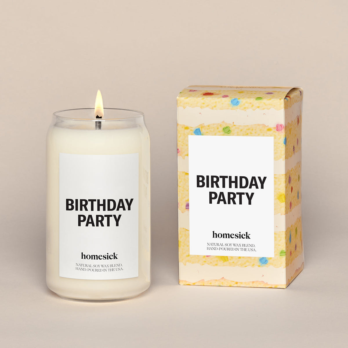 Scented Candle, Birthday Party for Room Fragrance, Living Spaces and Relaxing Home Ambience image 1