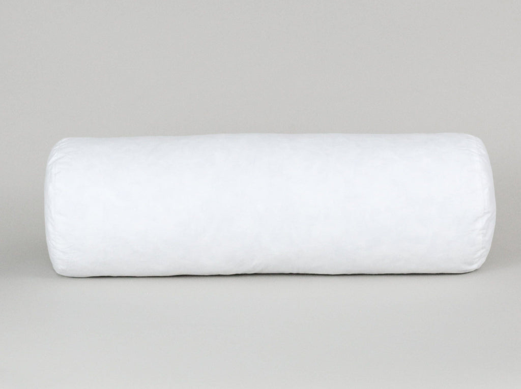Bed Pillow, Etc. Bolster Insert Duck Feather for Everyday Sleep and Guest Room Bedding, 6 Size Options image 1