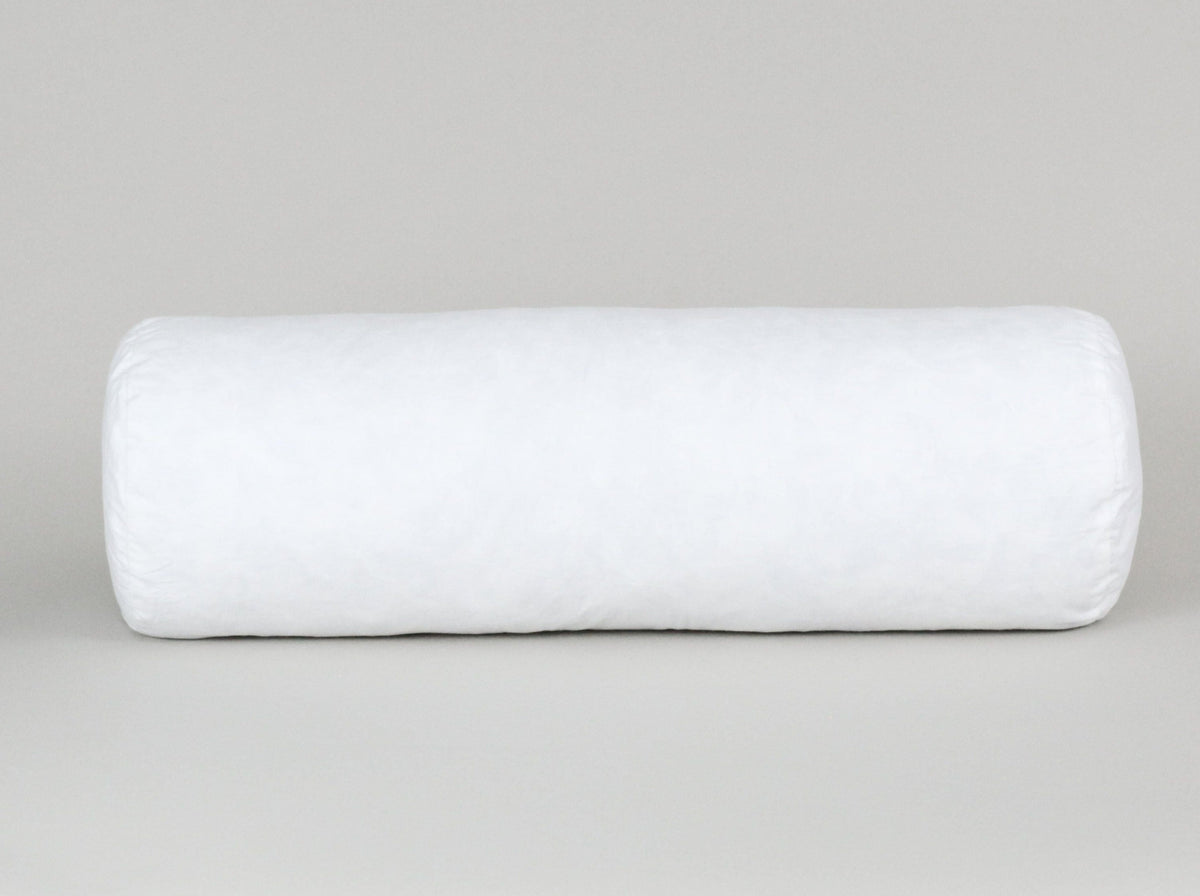 Bed Pillow, Etc. Bolster Insert Duck Feather for Everyday Sleep and Guest Room Bedding, 6 Size Options image 1