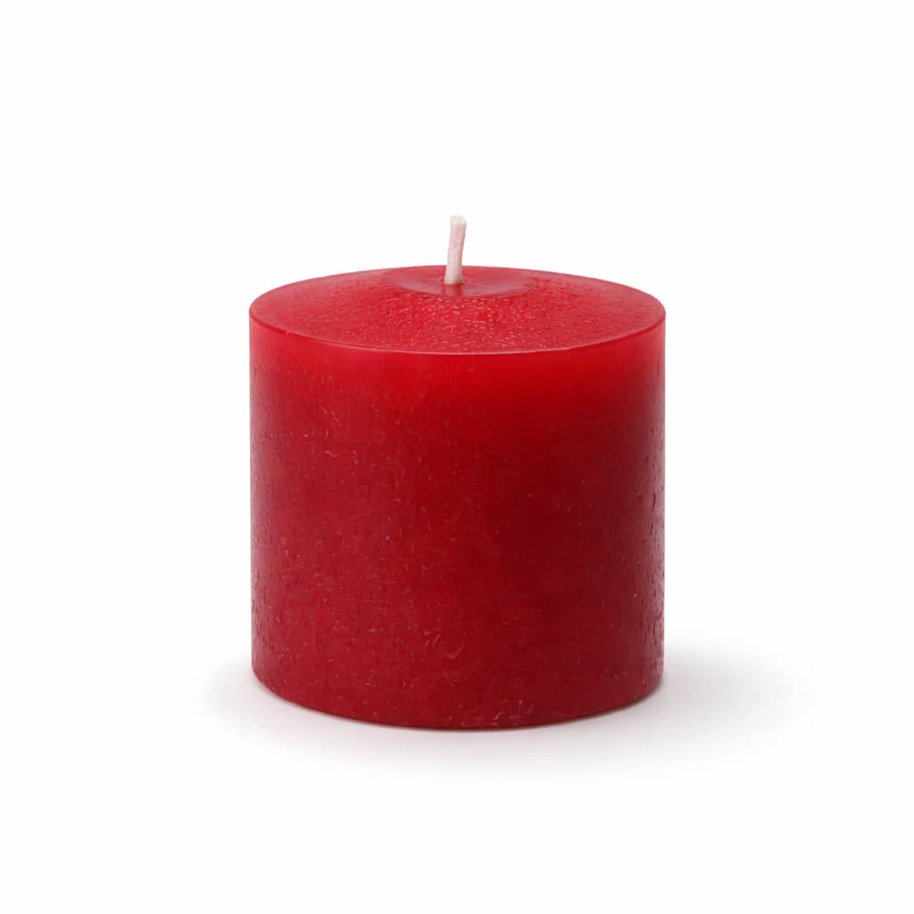 Decorative Candle, Richland Votive Unscented Red 10 Hour Set for Entryways, Mantels and Everyday Home Ambience image 1