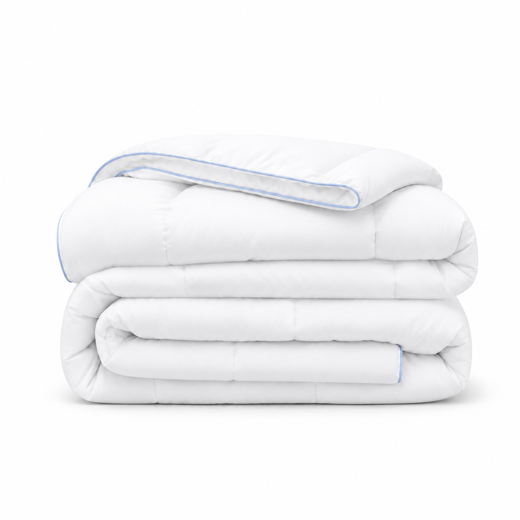 Bed Comforter, Cooling Duvet, Machine-Washable Care for Everyday Bedding and Comfortable Sleep, 4 Size Options image 1
