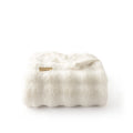 Cozy Throw Blanket, Bubble Faux Fur, Machine-Washable Care for Living Rooms, Bedrooms and Everyday Lounging, 3 Sizes and 11 Colors image 1
