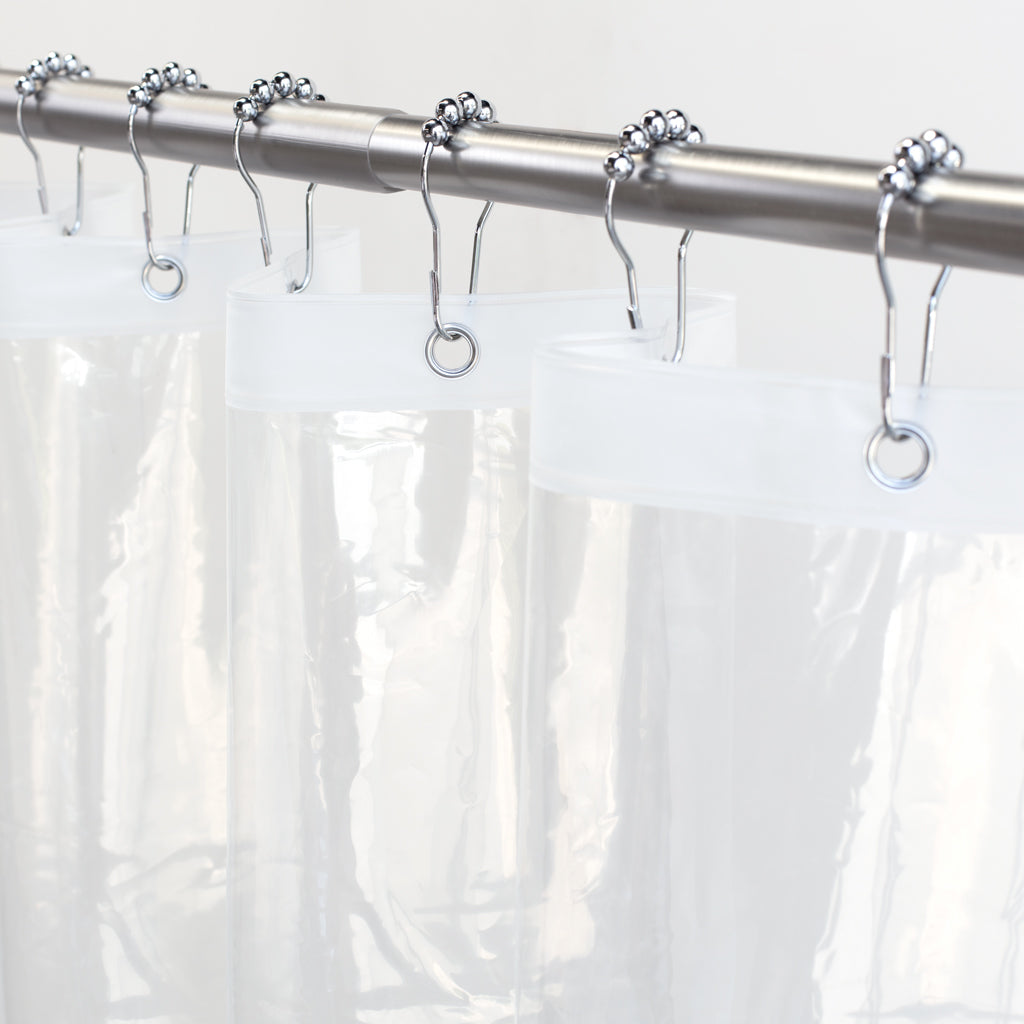 Bathroom Accessory, EVA Vinyl Shower Curtain Liner for Guest Baths and Daily Bathroom Routines, 4 Size Options image 1