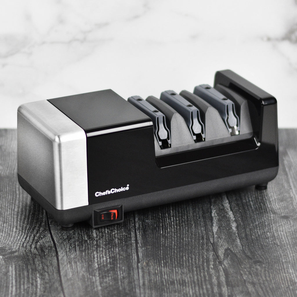 Rolling Knife Sharpener, 3 Stage Precision Edge 14 Degree Electric for Everyday Meal Prep and Home Kitchens image 1