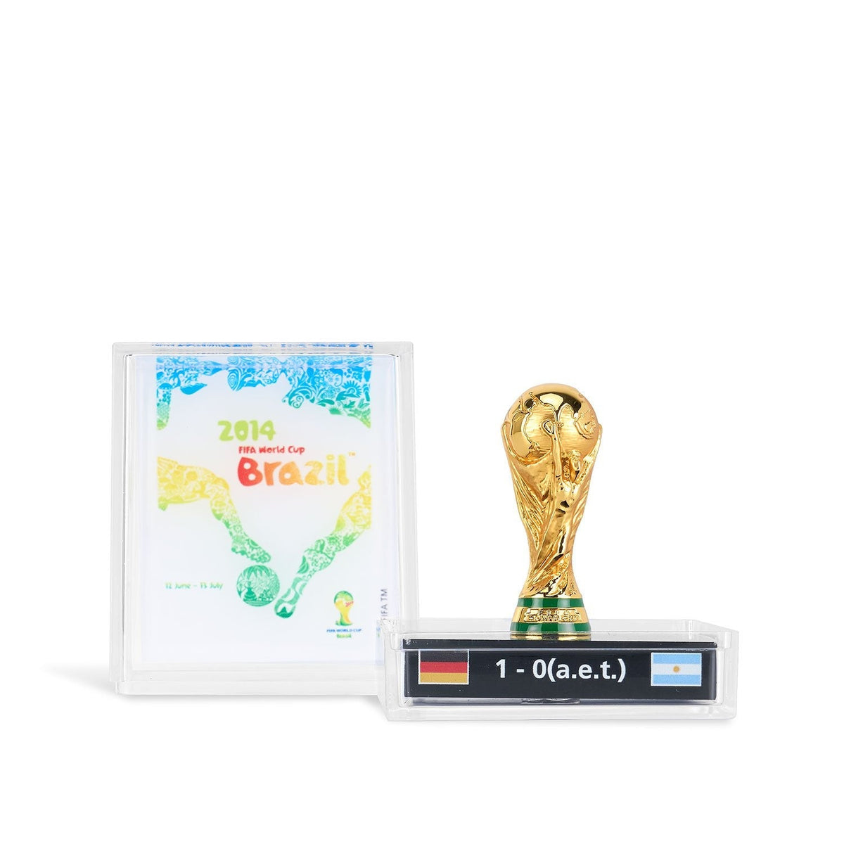 Trophy Replica, 45mm Licensed 2014 World Cup for Home Offices, Game Rooms and Collectible Displays image 1