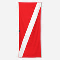 Bath Linen, Original Towel: Dive Flag for Daily Bathroom Routines and Guest Baths, Designed for Home Bathrooms and Everyday Care image 1