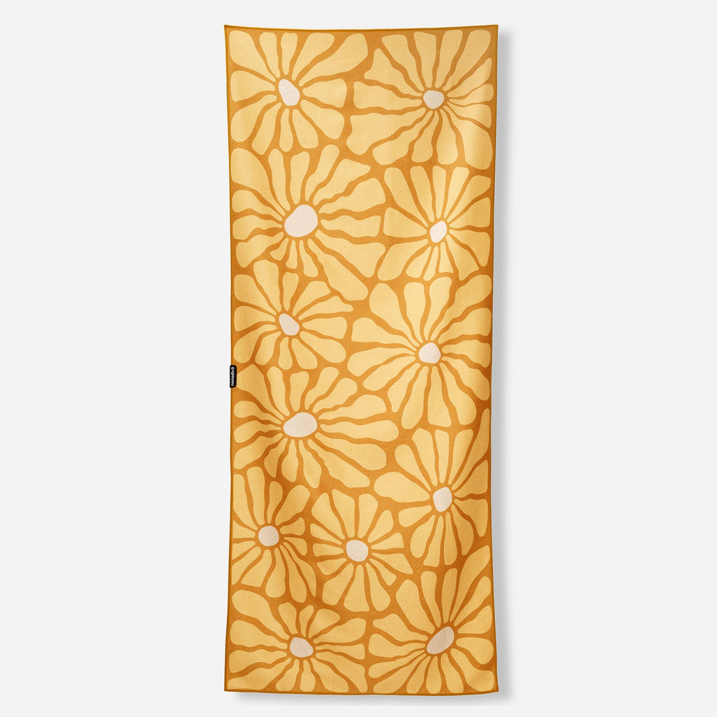 Bath Linen, Original Towel: Lazy Daisy Gold for Home Bathrooms and Everyday Care, Designed for Daily Bathroom Routines and Guest Baths image 1
