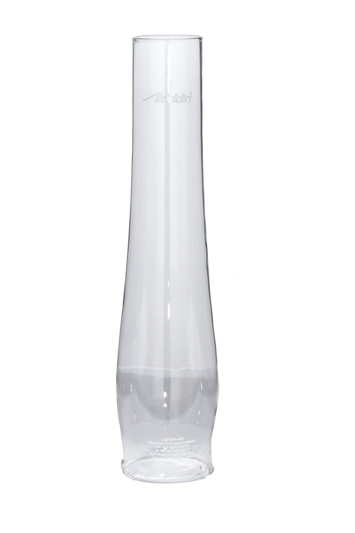 Glass Lamp Chimney, Brand Lox On 2 5 8" Fitter, 12 3 4" Tall for Oil Lamps, Burner Galleries and Lamp Restoration image 1