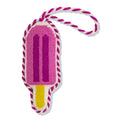 Seasonal Home Decor, Needlepoint Icon Ornament Popsicle for Holiday Displays, Shelves and Festive Rooms image 1