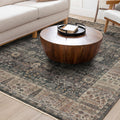 Area Rug, Echo Grasole Denim for Living Rooms, Bedrooms and Entryways, 7 Size Options, Designed for Hallways, Dining Spaces and Home Decor image 1