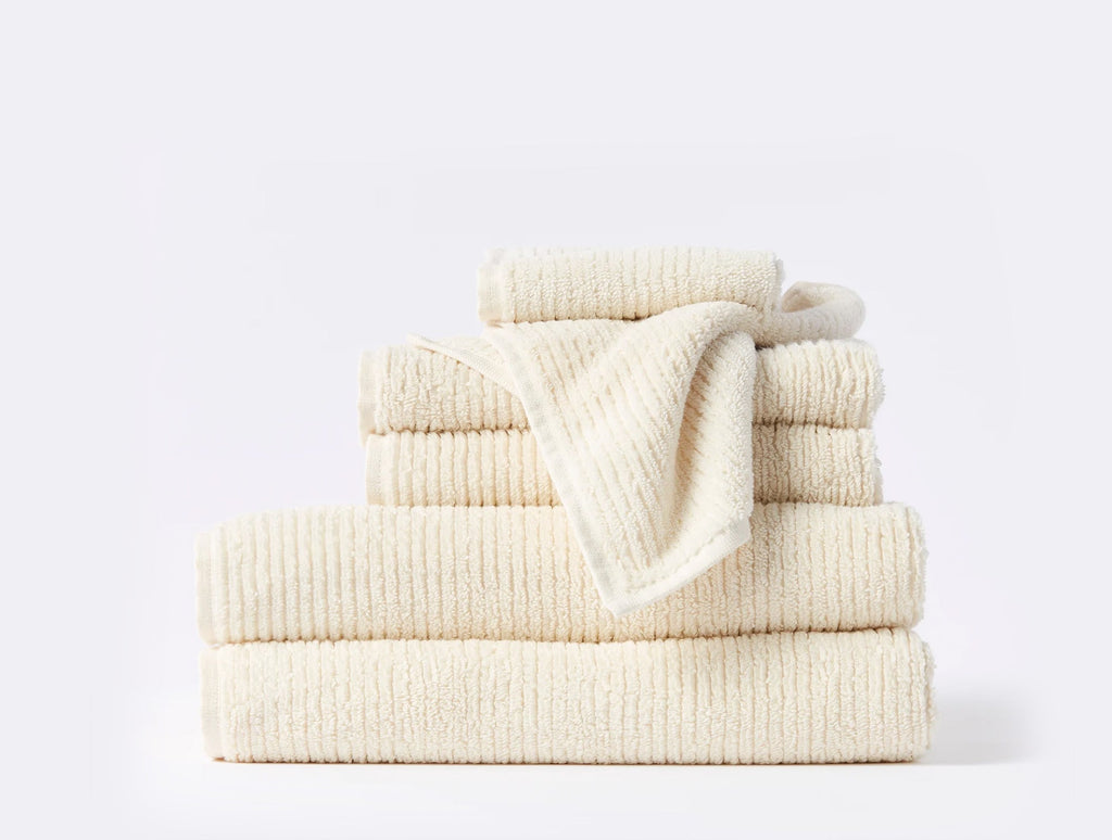 Bath Linen, Temescal Organic Towels, Lightweight Design for Daily Bathroom Routines and Guest Baths, 5 Size Options image 1