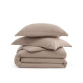 Duvet Cover Set, Ultra Soft Hypoallergenic Microfiber, Lightweight Design for Guest Rooms and Everyday Bedroom Styling image 1