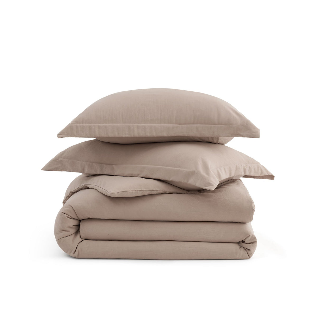 Duvet Cover Set, Ultra Soft Hypoallergenic Microfiber, Lightweight Design for Guest Rooms and Everyday Bedroom Styling image 1