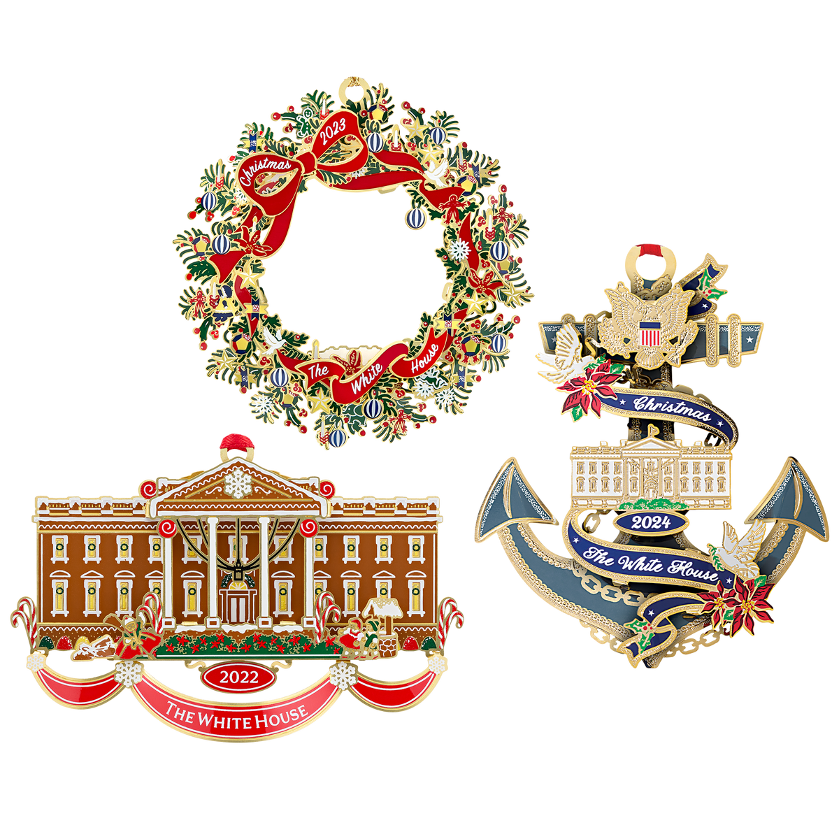 Decorative Ornament, Official Christmas Special Value Bundle: 2024 for Holiday Displays, Seasonal Decorating and Decorative Home Accents image 1