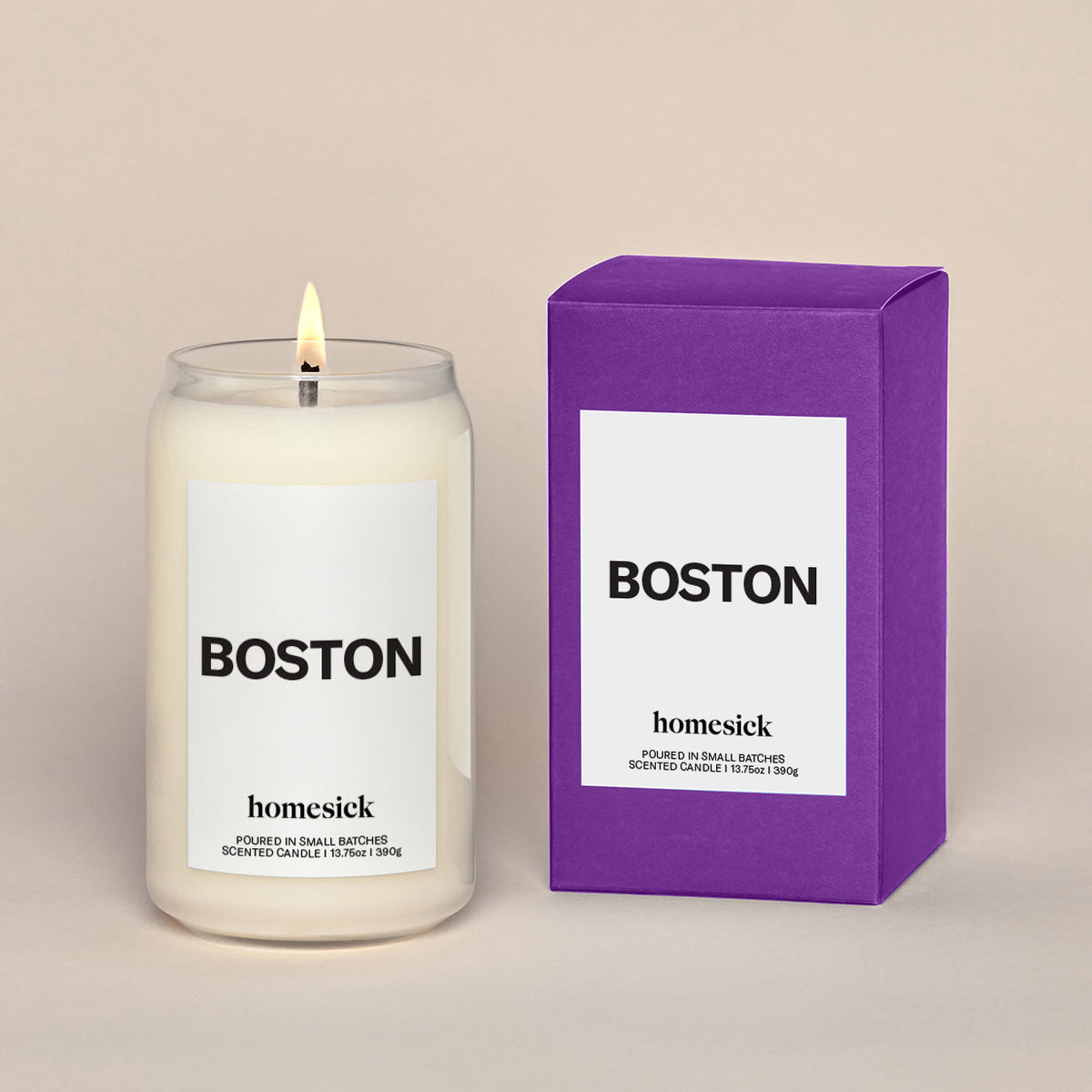 Scented Candle, Boston for Room Fragrance, Living Spaces and Relaxing Home Ambience, Designed for Everyday Home Use image 1
