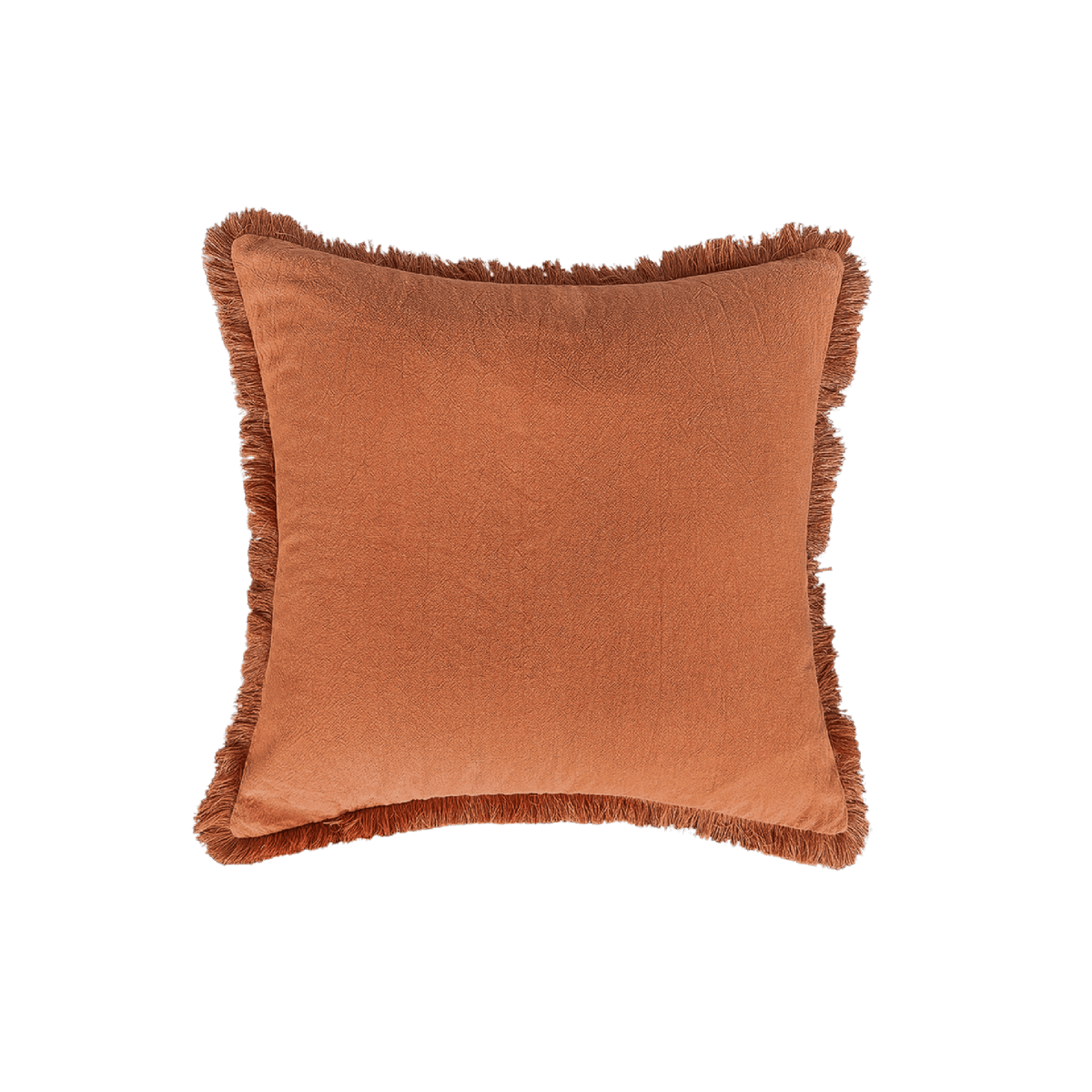 Decorative Pillow Cover, Fringe 18x18 20x20 12x20 for Sofas, Beds and Living Room Accents, 3 Sizes and 3 Colors image 1