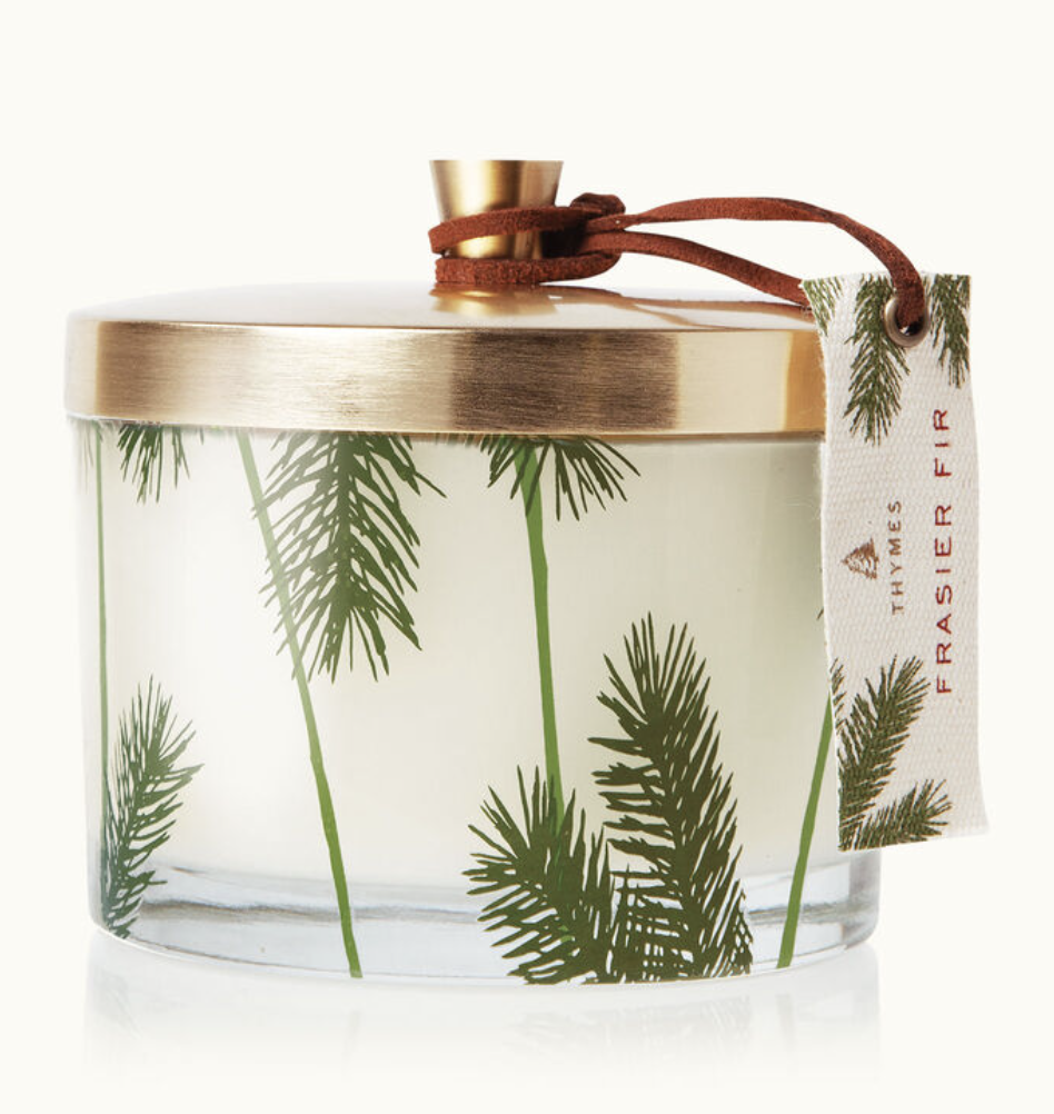 Decorative Candle, Frasier Fir Heritage Pine Needle 3 Wick for Entryways, Mantels and Everyday Home Ambience image 1