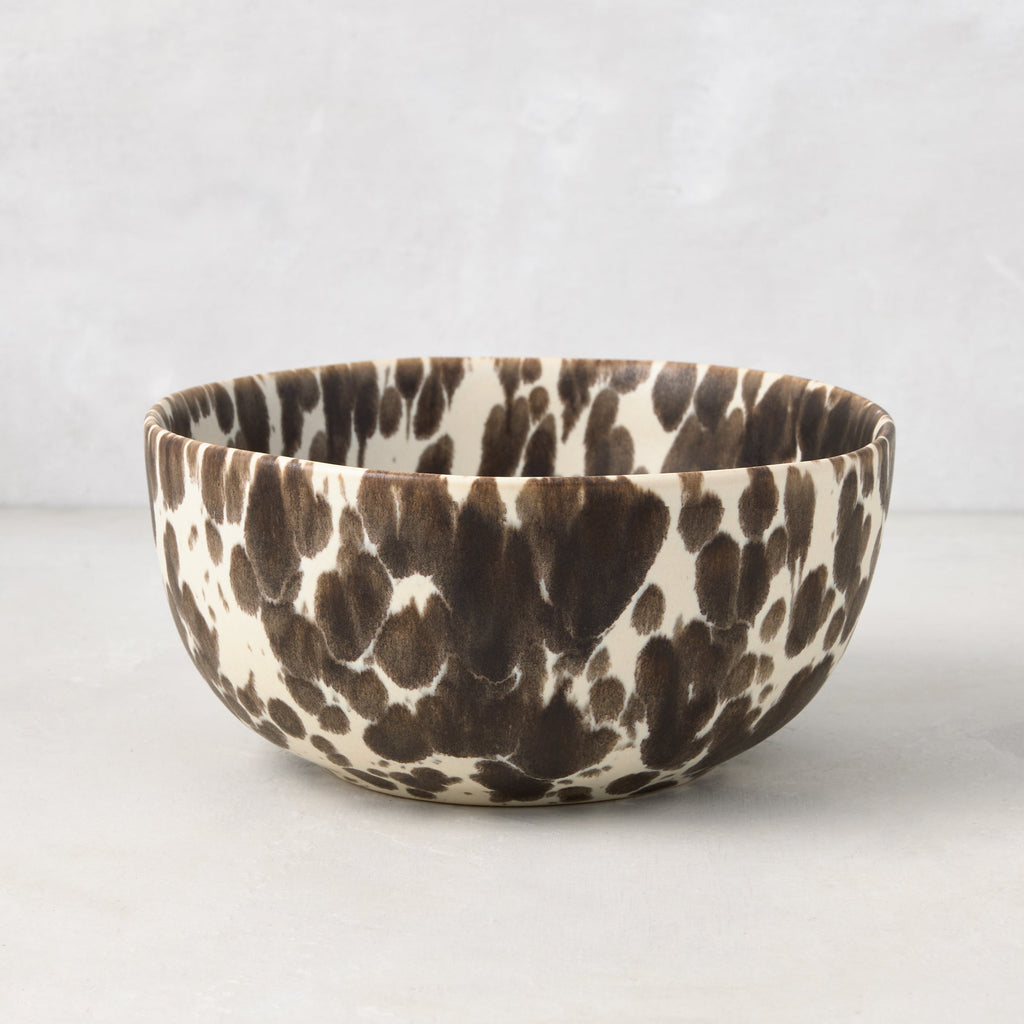 Dinnerware, Nuno Splatter Stoneware Individual Bowl, Dishwasher-Safe Care for Family Dining, Serving and Entertaining image 1