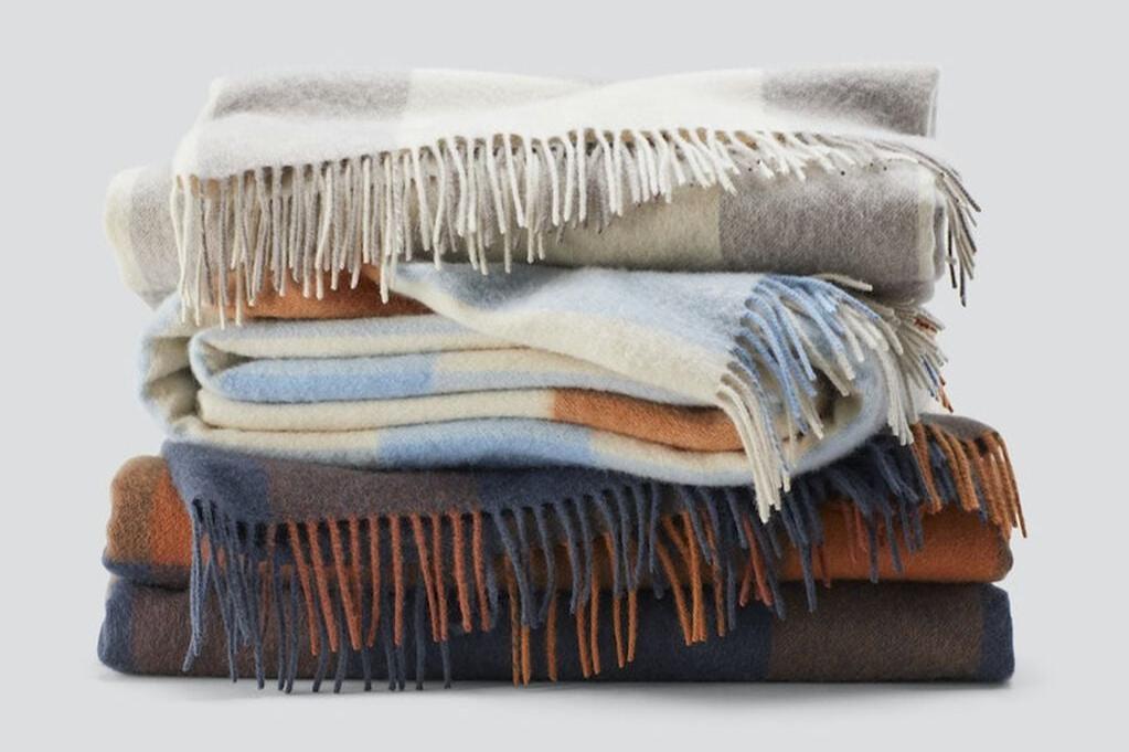 Cozy Throw Blanket, Bold Plaid for Sofas, Beds and Relaxing at Home, 3 Color Options, Designed for Everyday Home Use image 1