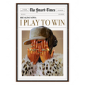 Wall Art Print, I Play To Win for Gallery Walls and Modern Room Decor, 4 Size Options, Designed for Living Rooms, Bedrooms and Home Offices image 1
