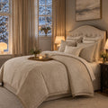 Bed Comforter, Shades of Serenity Set, Machine-Washable Care, Hypoallergenic Comfort for Everyday Bedding and Comfortable Sleep image 1