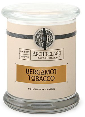 Decorative Candle, Bergamot Tobacco Jar for Living Rooms, Bedrooms and Relaxing Evenings, Designed for Everyday Home Use image 1
