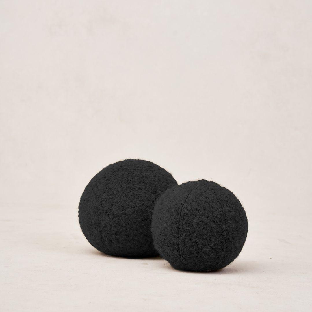 Bed Pillow, Teddy Sphere Black for Everyday Sleep and Guest Room Bedding, 2 Size Options, Designed for Sleeping, Reading and Bedroom Comfort image 1