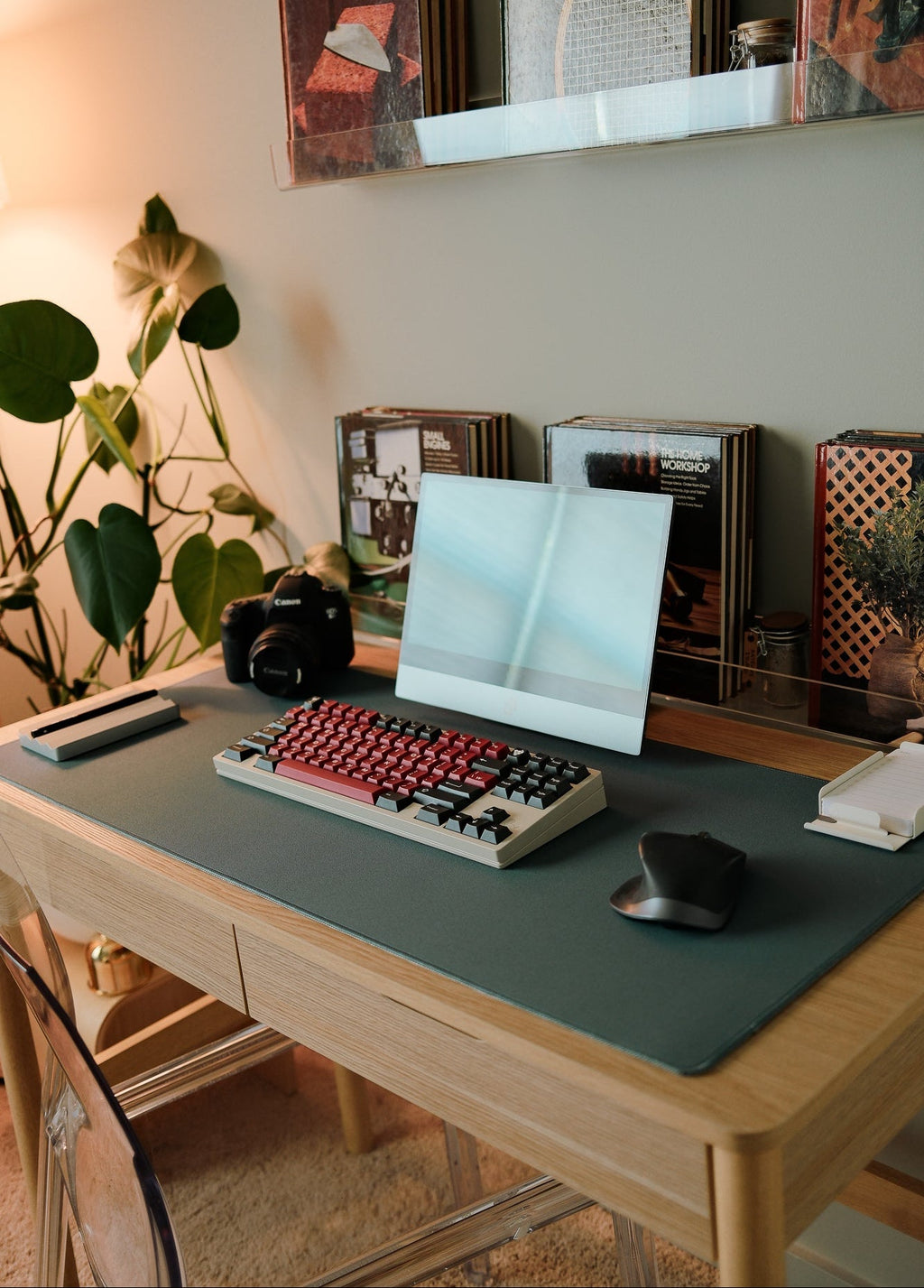 Desk Mat, Chroma Deskpad for Workspaces, Desks and Everyday Productivity, 5 Color Options, Designed for Everyday Home Use image 1