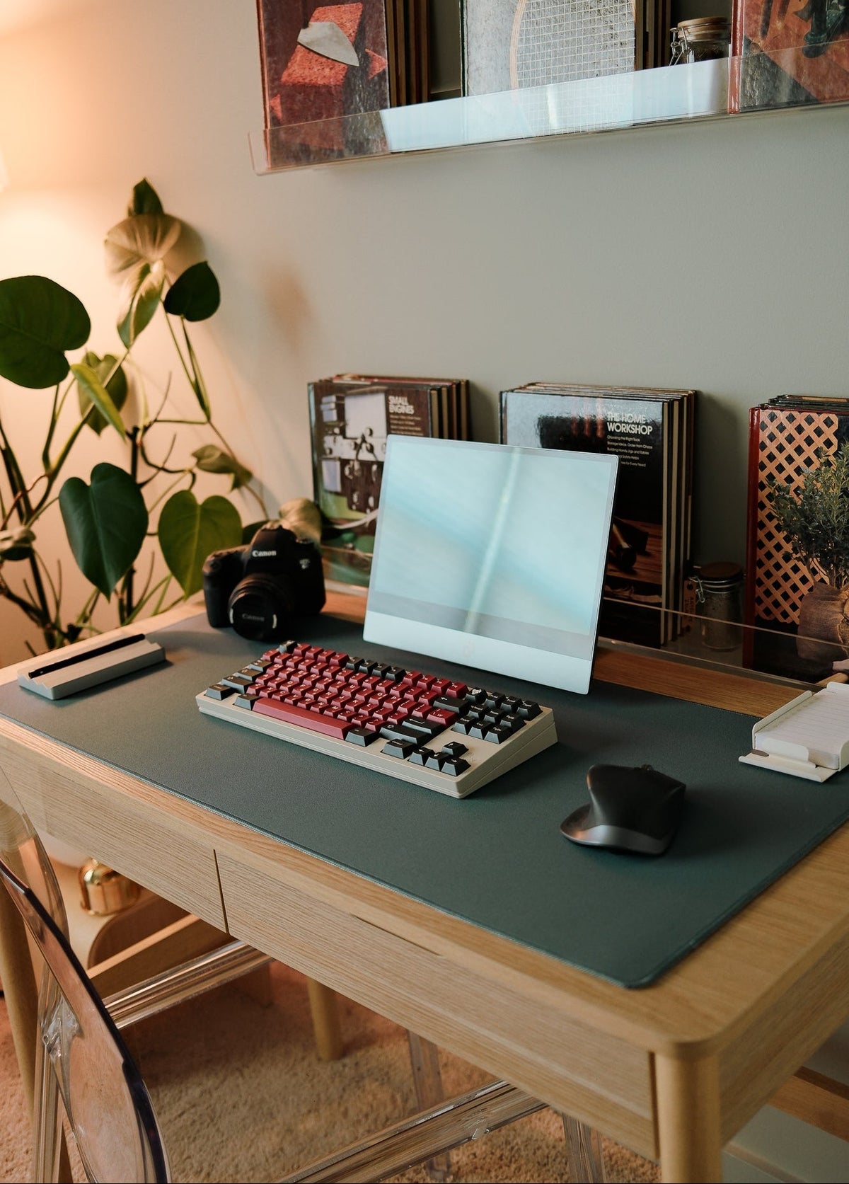 Desk Mat, Chroma Deskpad for Workspaces, Desks and Everyday Productivity, 5 Color Options, Designed for Everyday Home Use image 1