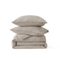 Duvet Cover Set, Cotton Linen Hybrid, Lightweight Design, Breathable Construction for Bedroom Bedding Refresh and Everyday Comfort image 1