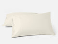 Pillowcase Set, Refined Organic Percale, Breathable Construction for Guest Rooms and Daily Bedroom Comfort, 2 Size Options image 1