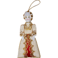 Seasonal Home Decor, Martha Washington Ornament for Holiday Displays, Shelves and Festive Rooms image 1