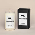 Scented Candle, Massachusetts for Living Room Ambience, Mantel Displays and Home Fragrance image 1
