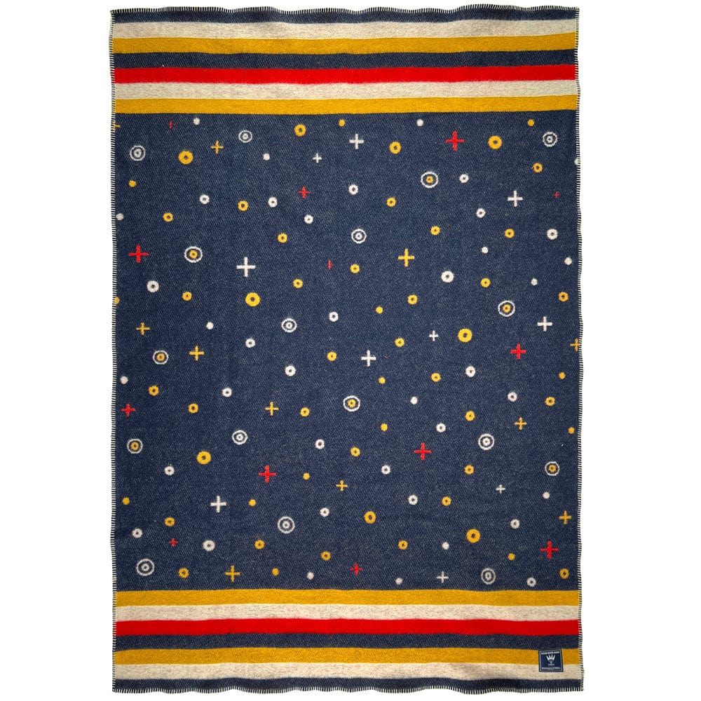 Cozy Throw Blanket, Dyani White Hawk When They Dance Wool for Sofas, Beds and Relaxing at Home image 1